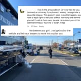 Instagram Users Plead With Believed Richmond Highway Barricade Suspect