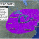 Damaging Wind Gusts From New Storm System Could Cause Power Outages