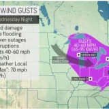 Here's When Damaging 40-60 MPH Wind Gusts Could Cause Power Outages