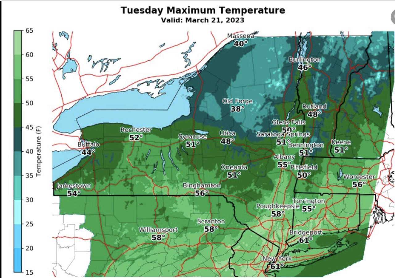 First Full Day Of Spring Will Be Followed By Unsettled Weather Pattern That Will Last Days