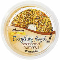 <p>Wegmans Everything Bagel Seasoned Hummus, 8-oz</p>