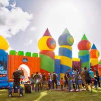 <p>Shoes off, party on. That&#x27;s the motto of the World&#x27;s Biggest Bounce House, landing in Maryland this month.</p>