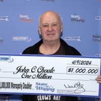 $1M Lottery Winner: Milford Man Claims Massive Jackpot