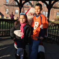 <p>Santa Claus came to Eastchester to take pictures with local children.</p>
