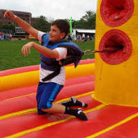 <p>Bungee Basketball at Michael Feeney&#x27;s Best Day Ever.</p>