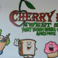 <p>Wall mural at Cherry Reds in Waldwick.</p>