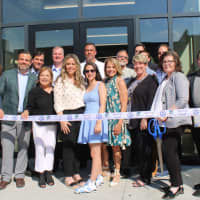 <p>Katie Couric was on hand in New Rochelle for the grand opening of Hair House at the 360 Huguenot development.</p>
