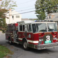 <p>The Mahopac Fire Department worked to extinguish a house fire.</p>