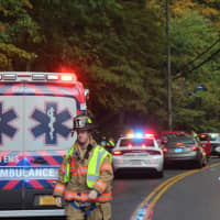 <p>Two were hospitalized in Mahopac after a head-on collision.</p>