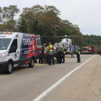 <p>One was airlifted after being involved in a one-car crash in Putnam County.</p>