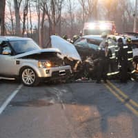 <p>One was airlifted and two others hospitalized after a multi-vehicle crash in Somers.</p>