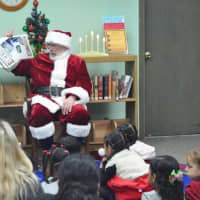 <p>Santa visited kids at the East Rutherford Library.</p>