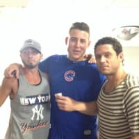 <p>Anthony Rizzo and his cousins enjoying Italian ice from the Lyndhurst Pastry shop in 2014. The shop sent the Cubs first baseman the Anthony Rizzo Special in August 2014 as good luck before a game.</p>