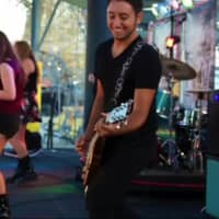 <p>Walckwick School of Rock musicians jam out at a local venue.</p>