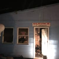 <p>A marine repair shop caught fire on Water Street in Norwalk on Tuesday</p>