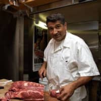 <p>Michael Santucci, of Karl Ehmer Quality Meats.</p>