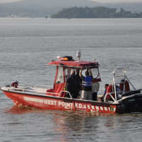 <p>Crews search for a Beacon man who died in the Hudson River Tuesday afternoon.</p>