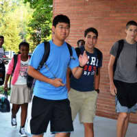 <p>Valhalla students are ready to begin the school year.</p>