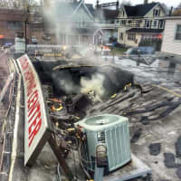<p>The variety store was declared a total loss after the fire Thursday afternoon.</p>