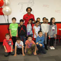 <p>Last year&#x27;s winners of the Mathnasium TriMathlon in Scarsdale celebrated their victories.</p>
