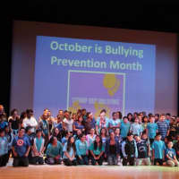 <p>Peekskill Middle School observed Blue Shirt Day Oct. 5.</p>