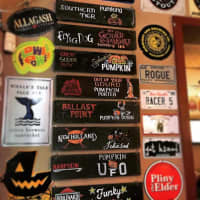 <p>Some of the pumpkin beers on tap at Craftsman Ale House  in Harrison.</p>