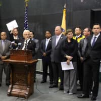 <p>Bill Pascrell and Passaic County officials formed the North Jersey Rail Coalition</p>