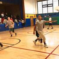 <p>A new lunchtime tradition of friendly competition on the basketball court has emerged at Peekskill High School Summit Academy.</p>