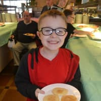 <p>Guests enjoy breakfast to support Saddle Brook&#x27;s tricentennial.</p>