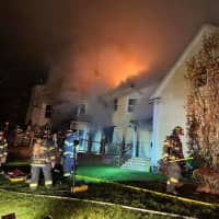 <p>The fire broke out early Sunday morning at a home in East Whitehouse, according to a Facebook post from the Oldwick Fire Company.</p>