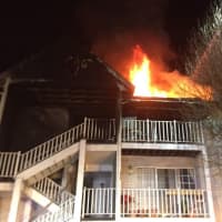 <p>The fire later reignited -- it wasn&#x27;t until 7 p.m. that it was completely doused</p>