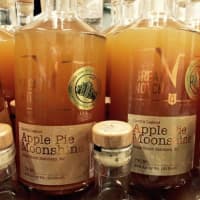 <p>Apple Pie Moonshine was made at the Great Notch Distillery in Wyckoff.</p>