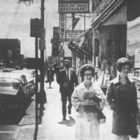<p>Main Street, Hackensack in 1968</p>