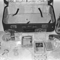 <p>Items inside the suitcase that also contained a newborn girl in January 1974 in Norwalk.</p>
