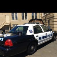 <p>The Suffern Police Department has redesigned the lettering on its cruisers.</p>