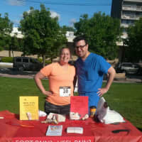 <p>New Jersey Foot and Ankle Centers had a table set up at Run The Palisades.</p>