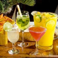 <p>White mango sangria at Sonora in Port Chester, far left, along with a host of other cocktails make for great summer refreshers.</p>