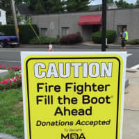 <p>Greenwich firefighters are collecting money for the Muscular Dystrophy Association.</p>