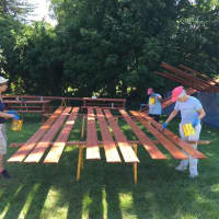 <p>It was a team effort by volunteers from Habitat Bergen and First Presbyterian Church of Englewood</p>