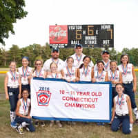 <p>The 10- and 11-year-old Connecticut champions</p>