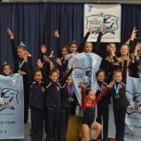 <p>The Darien Level 5 gymnasts outscored 15 teams to win the team title at the 2016 YMCA Northeast Regional Gymnastics Championships.</p>