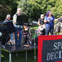 <p>The band Split Decision performed at New Fairfield Day.</p>