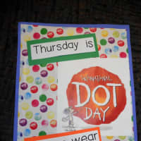 <p>A poster for International Dot Day at South Street School.</p>