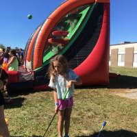 <p>Mini golf was a popular activity at the North Salem harvest festival.</p>