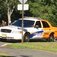 <p>&quot;Choose Your Ride&quot;: the Fairview Police hybrid cruiser/taxi makes its point.</p>