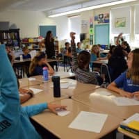 <p>In advance of their trip to Philadelphia to visit historic sites, Bronxville Elementary School fifth graders have been busy brushing up on American history.</p>
