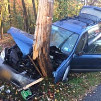 <p>A Somers man slammed into a utility pole after suffering a diabetic seizure.</p>