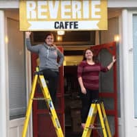 <p>Reverie Caffe Owners Megan Denaut, left and Francesca Denaut, right.</p>