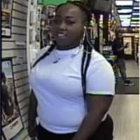 <p>State Police are looking to question this woman after she allegedly spent $700 in counterfeit bills at GameStop.</p>