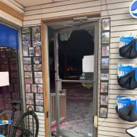 <p>The front door of Curt’s Cyclery on Bath Pike in Nazareth was shattered with a rock and the shop burglarized around 2:30 a.m. Thursday, according to a post on its Facebook page.</p>